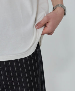 コットンクルーネックT（NS）