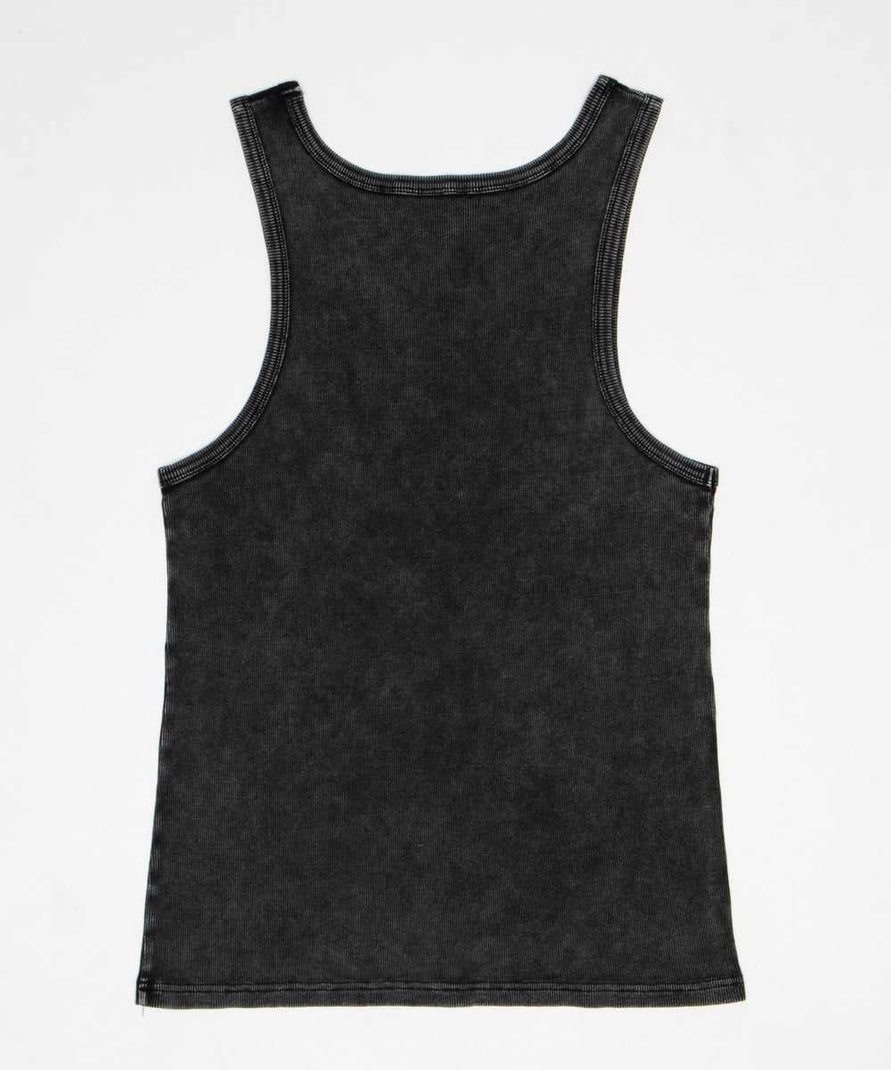 コットンリブタンクトップ