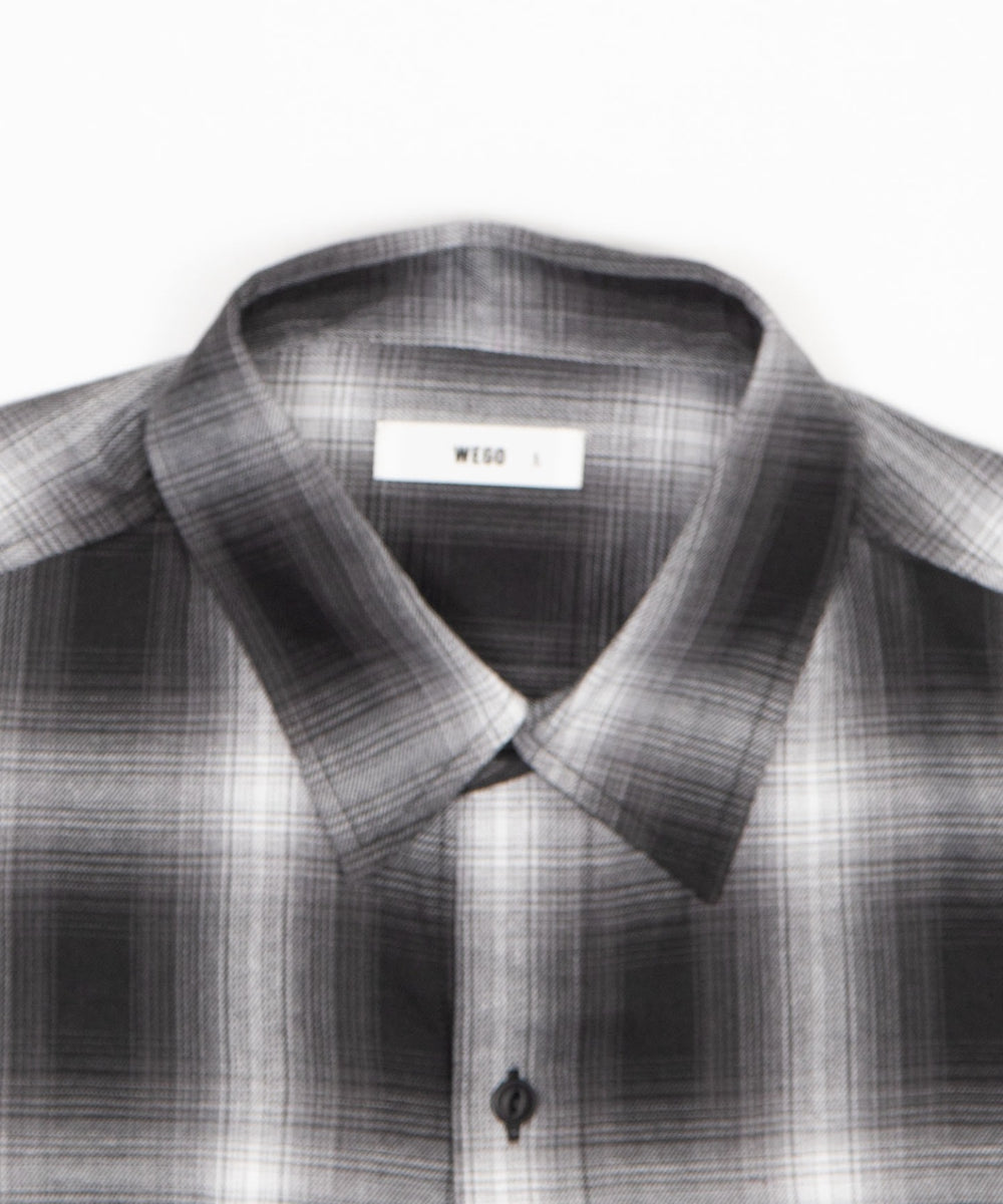 オンブレチェックシャツ（SS）