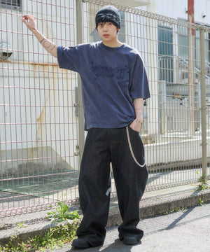 ネイビー モデル：175cm L着用