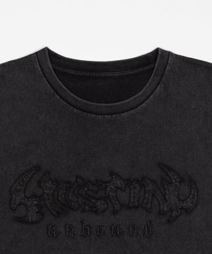 ブリーチダメージアップリケノースリーブ