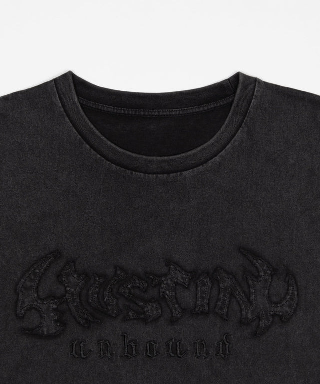 ブリーチダメージアップリケノースリーブ