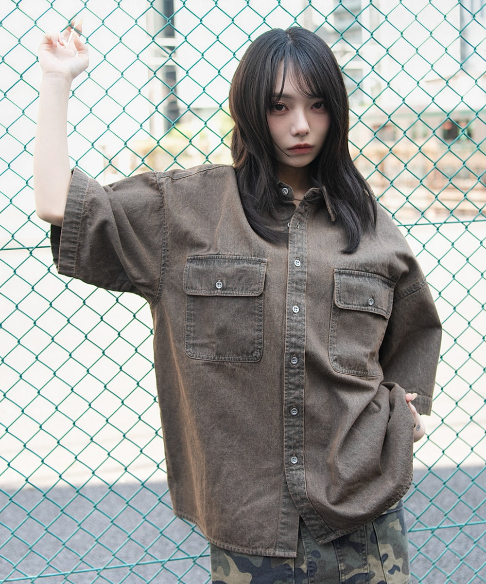 ブラウンソノタ モデル：159cm M着用