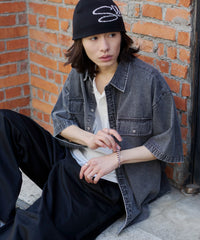 カラーデニムシャツ（SS）