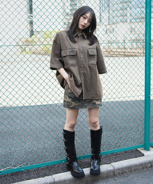 ブラウンソノタ モデル：159cm M着用