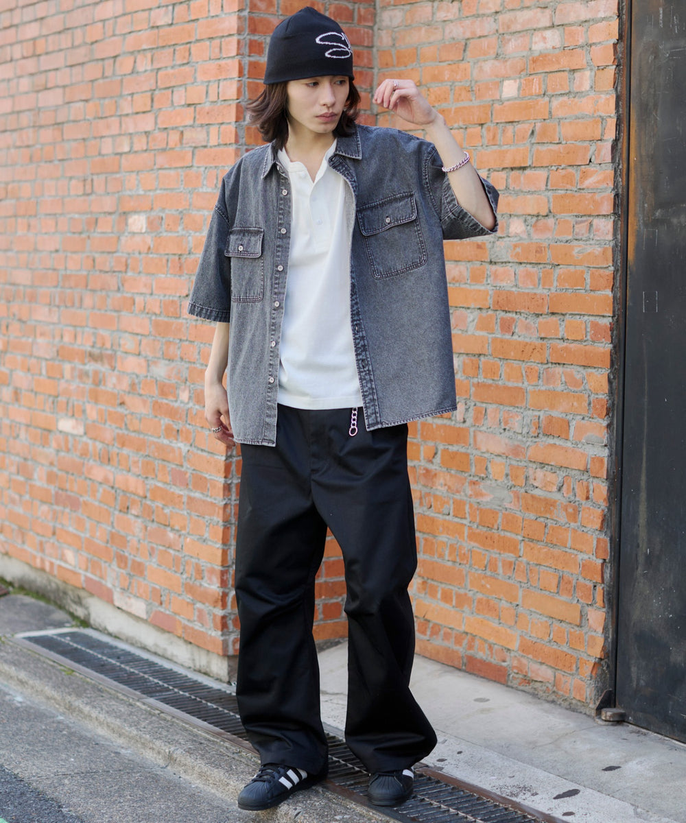 デニムブラックソノタ モデル：182cm L着用