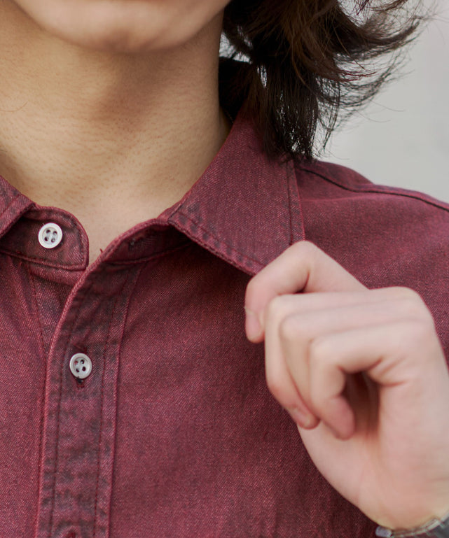 カラーデニムシャツ（SS）