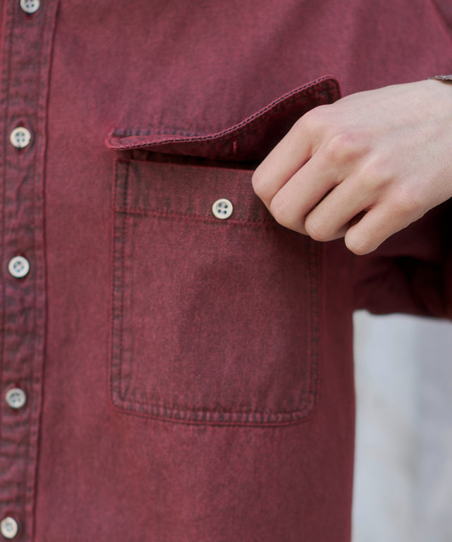 カラーデニムシャツ（SS）