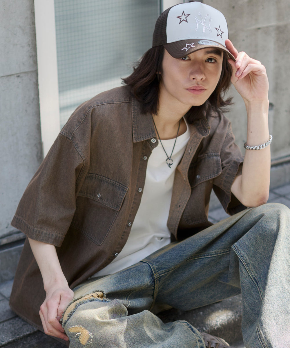 ブラウンソノタ モデル：182cm L着用