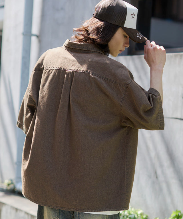 ブラウンソノタ モデル：182cm L着用