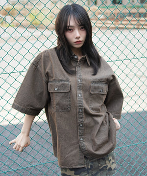 ブラウンソノタ モデル：159cm M着用