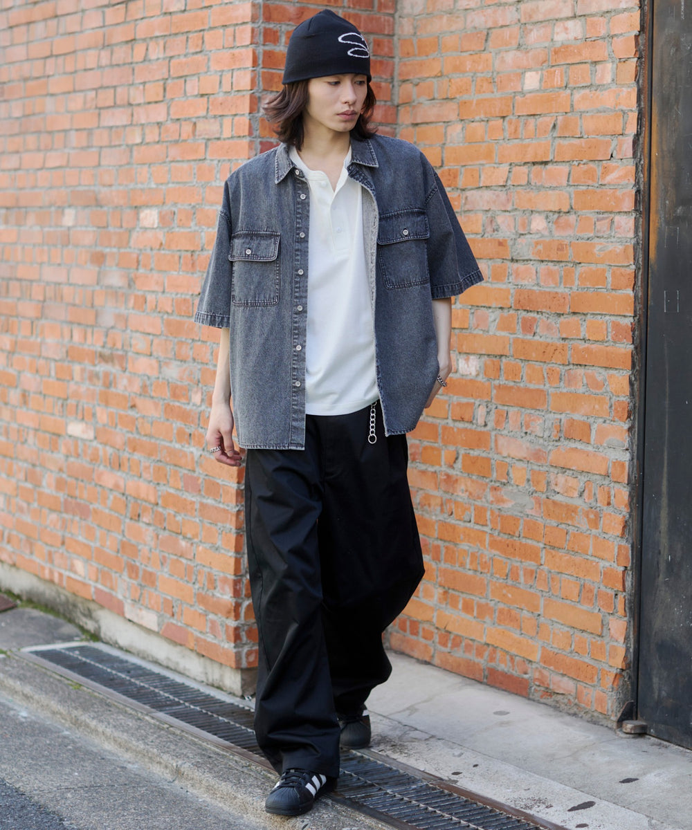 デニムブラックソノタ モデル：182cm L着用