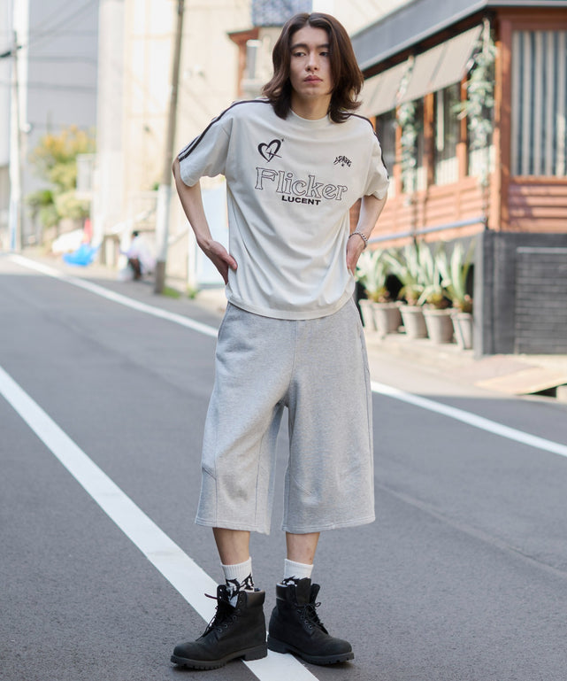 杢グレー モデル：182cm L着用