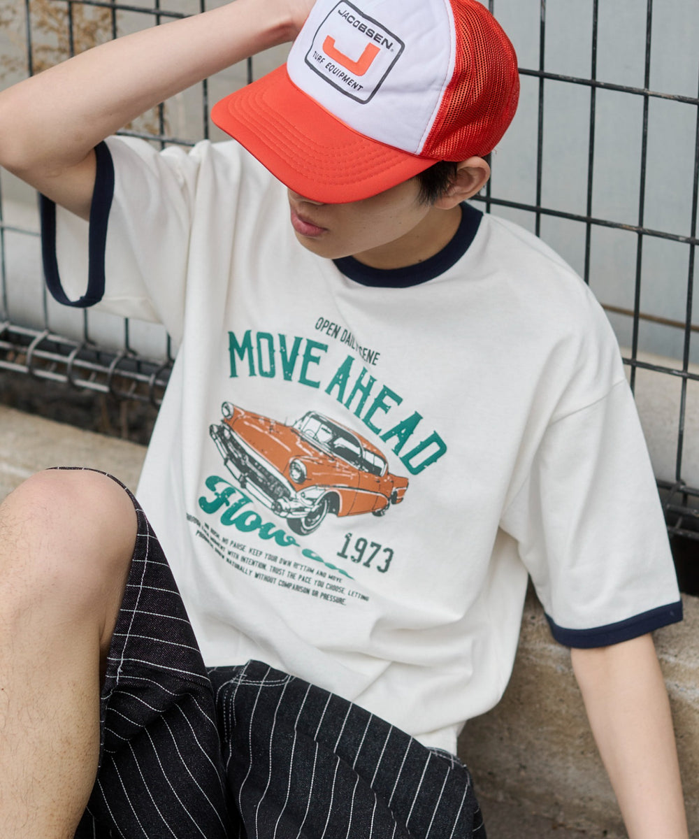 ホワイト モデル：181cm L着用