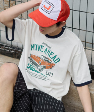 ホワイト モデル：181cm L着用