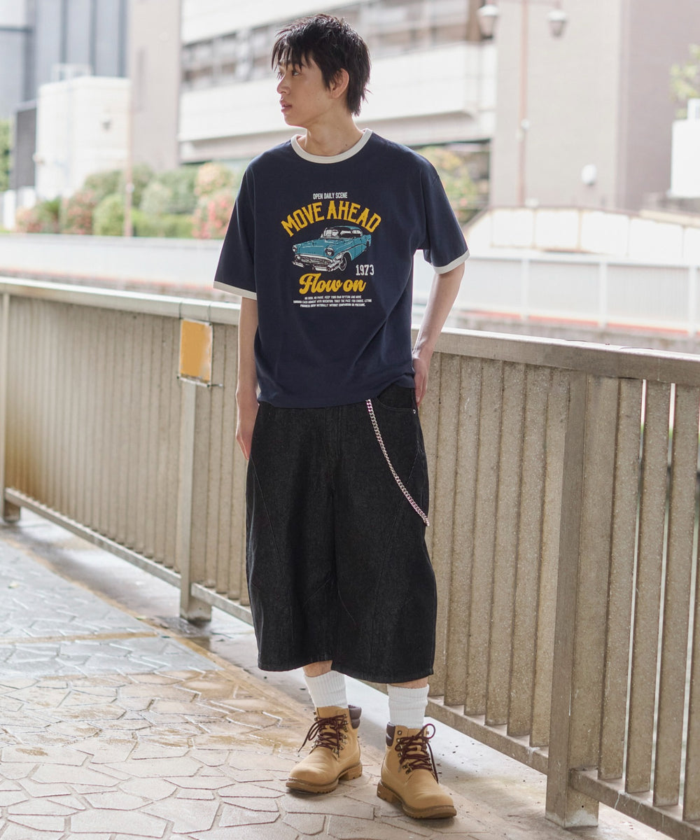 ネイビー モデル：181cm L着用