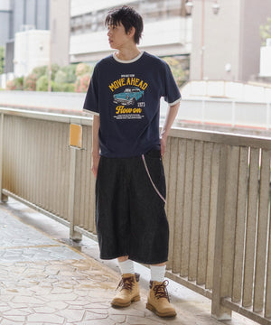 ネイビー モデル：181cm L着用