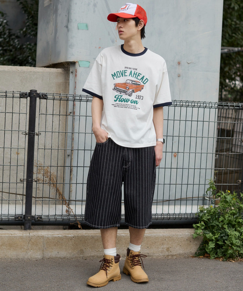 ホワイト モデル：181cm L着用