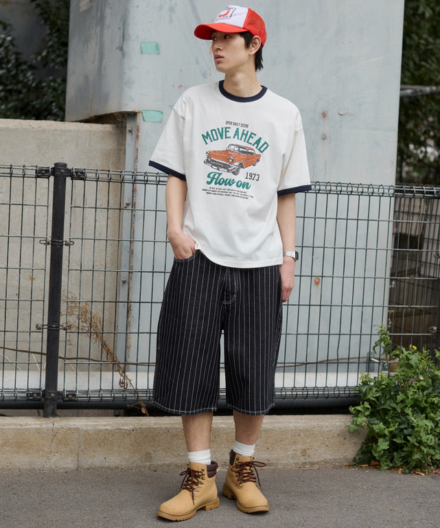 ホワイト モデル：181cm L着用