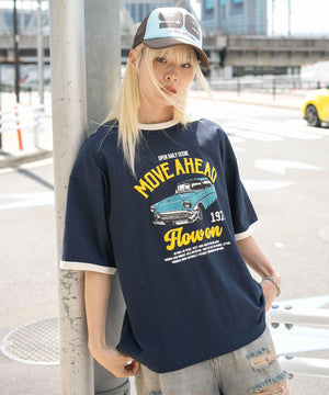 ネイビー　モデル：166cm L着用