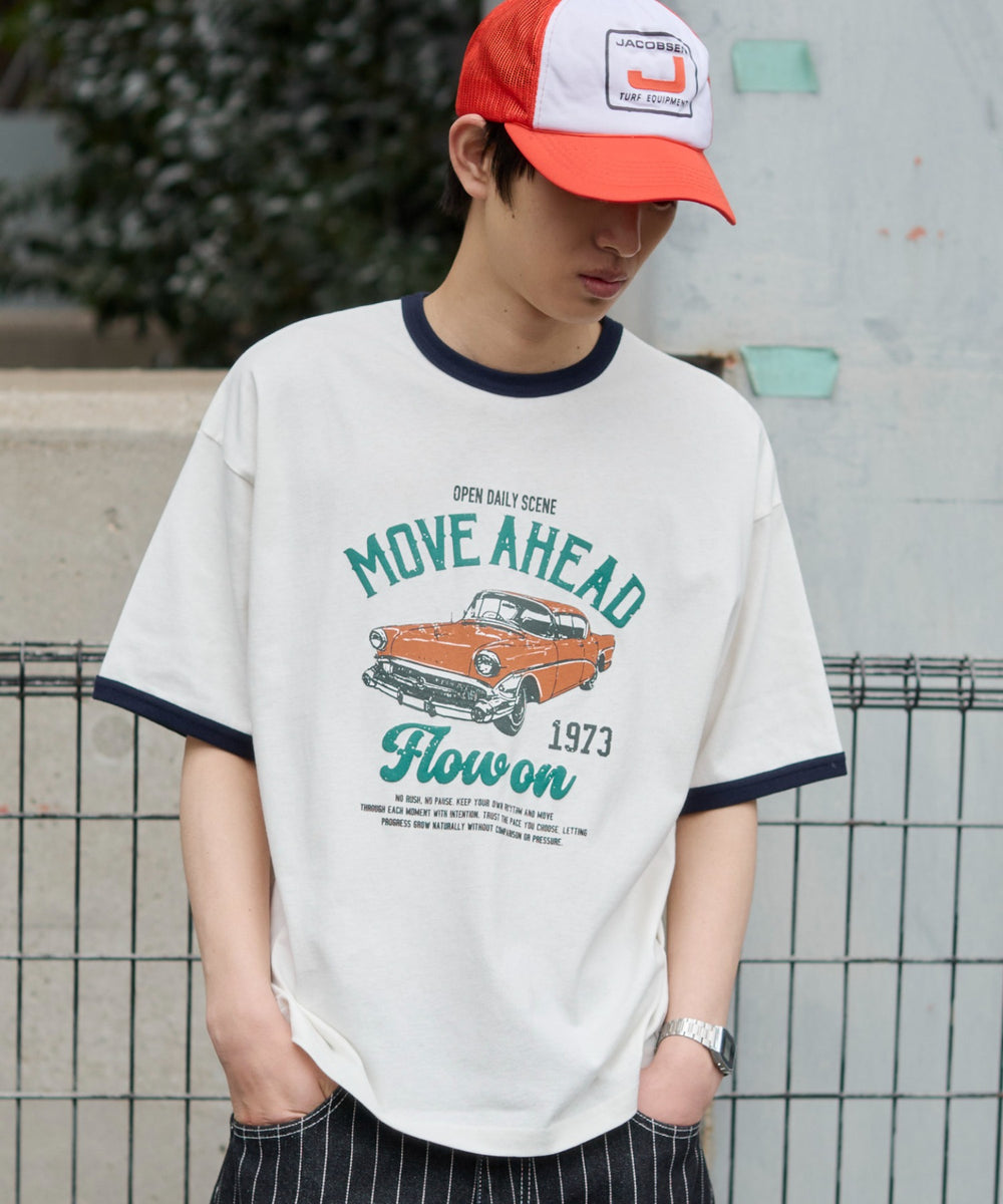 ホワイト モデル：181cm L着用