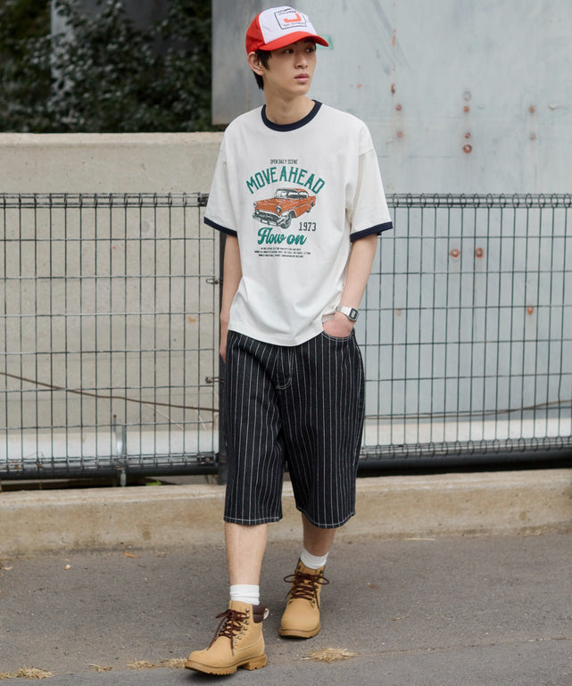 ホワイト モデル：181cm L着用