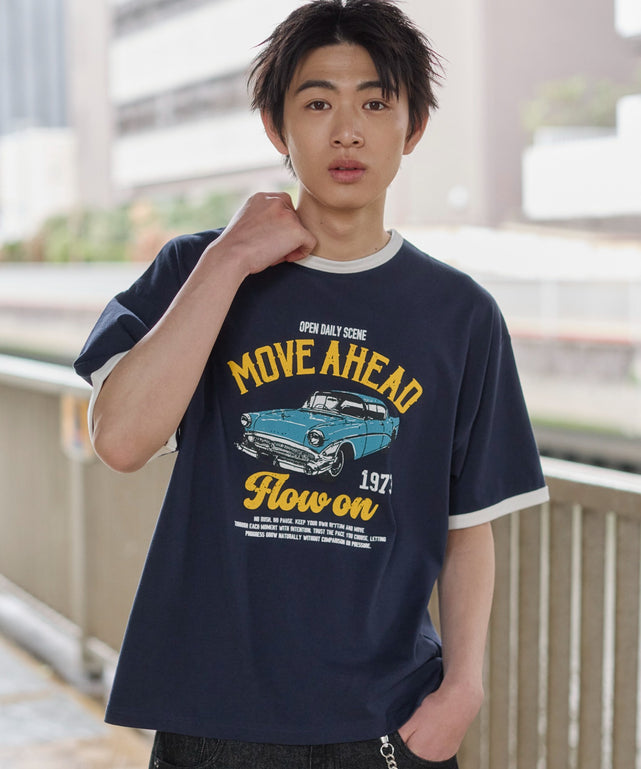 ネイビー モデル：181cm L着用