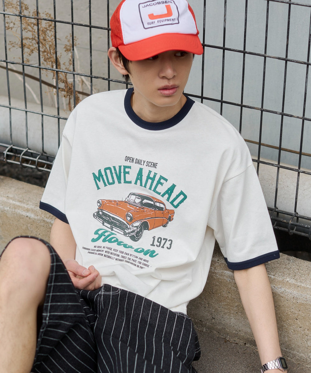 ホワイト モデル：181cm L着用