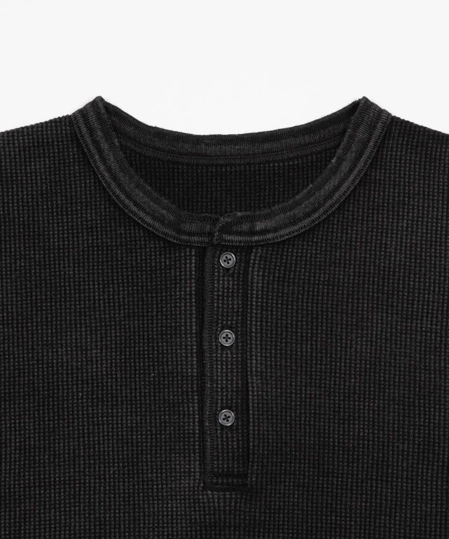 ワッフルヘンリーネックT（SS）