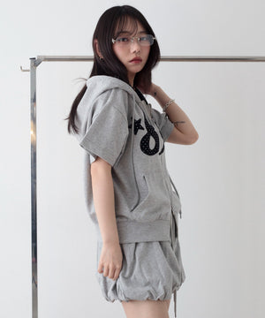 杢グレー　モデル：159cm F着用