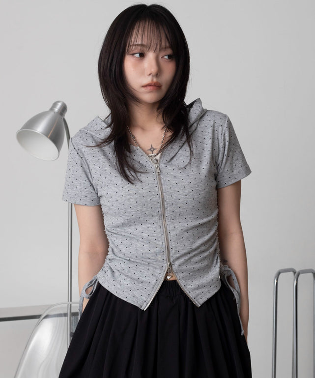 柄２　モデル：159cm F着用