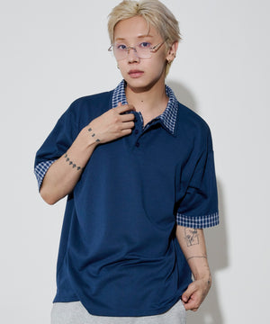 ネイビー モデル：175cm L着用