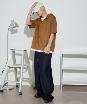 ブラウン モデル：175cm L着用