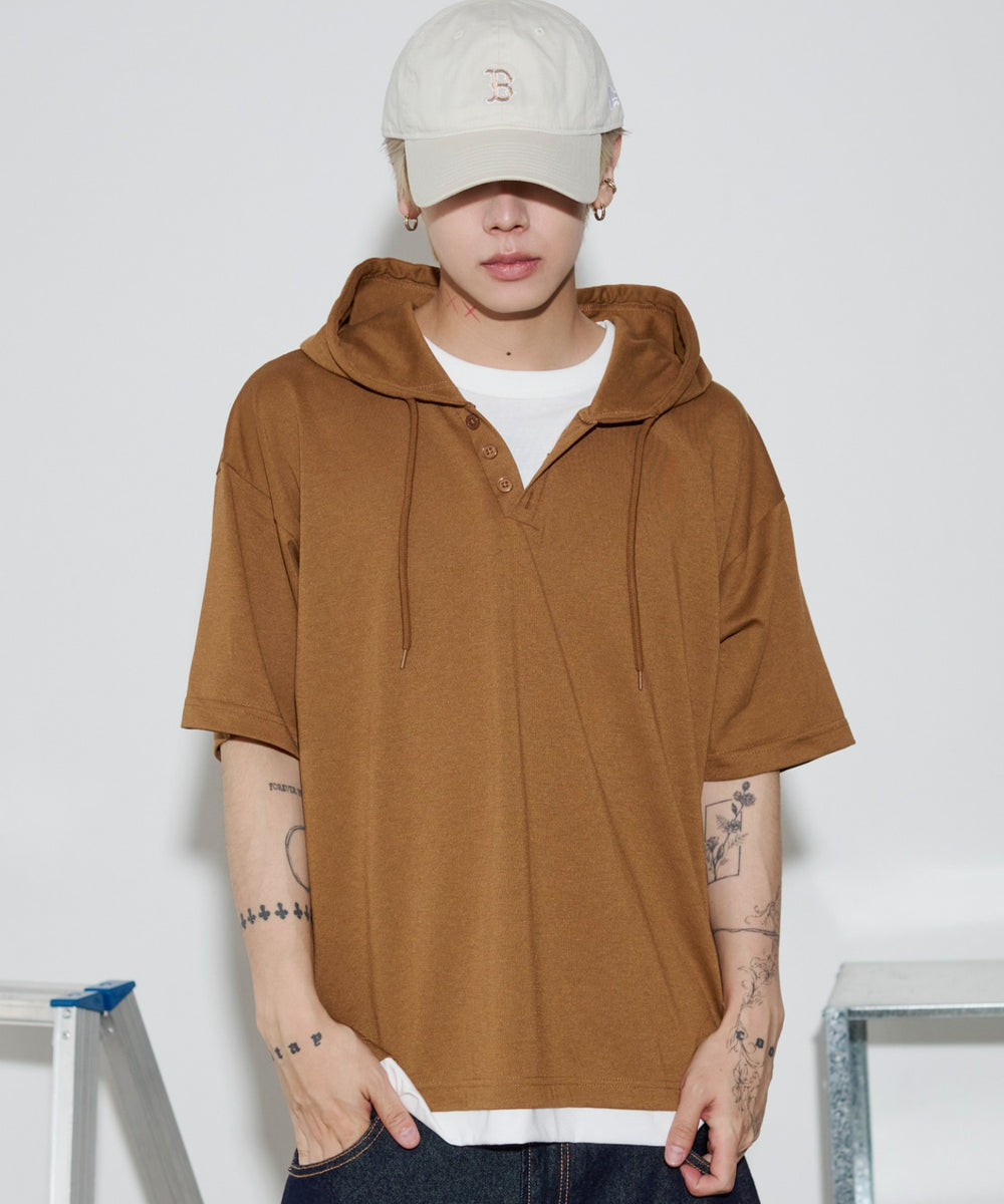 ブラウン モデル：175cm L着用