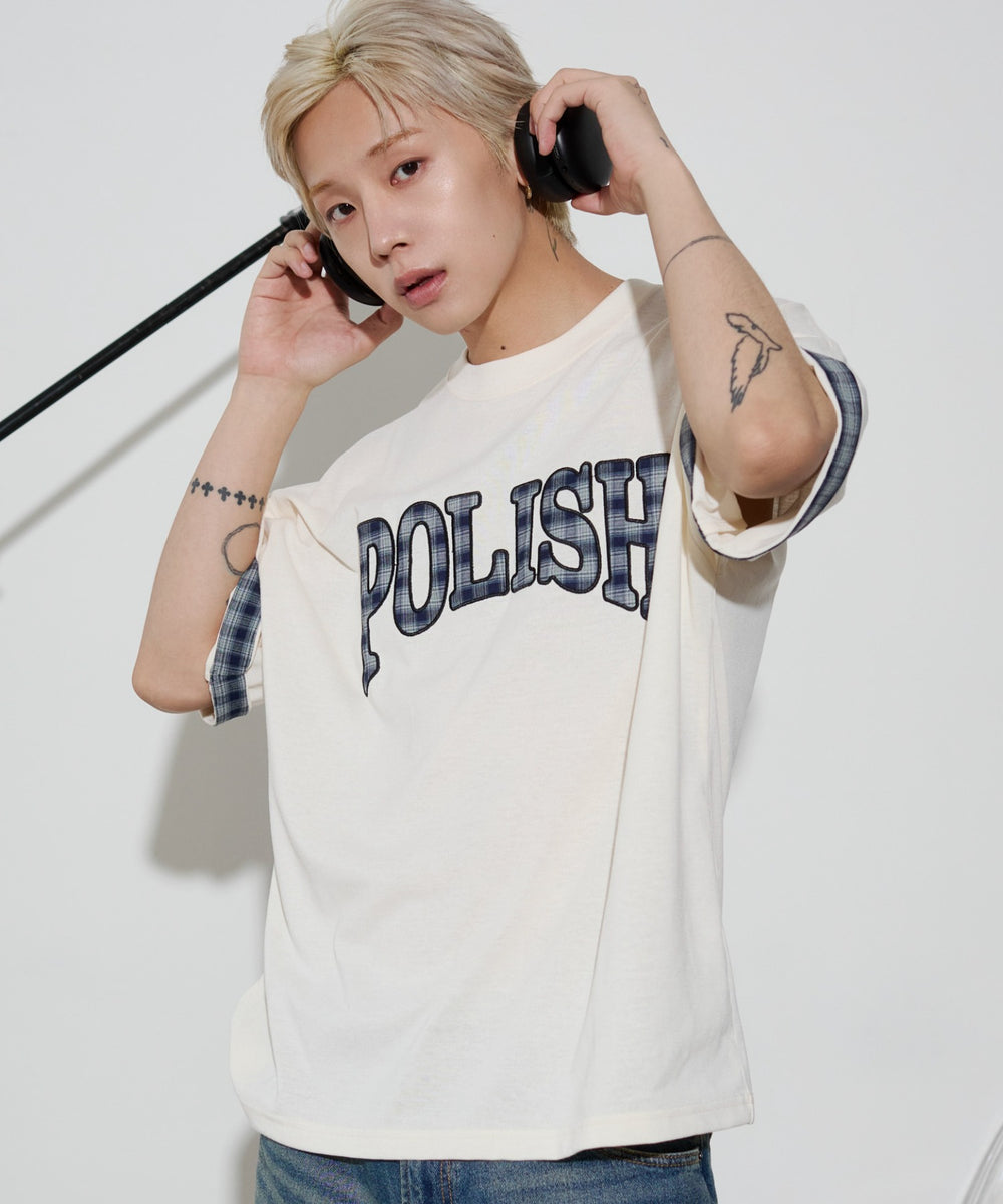 ホワイト モデル：175cm L着用
