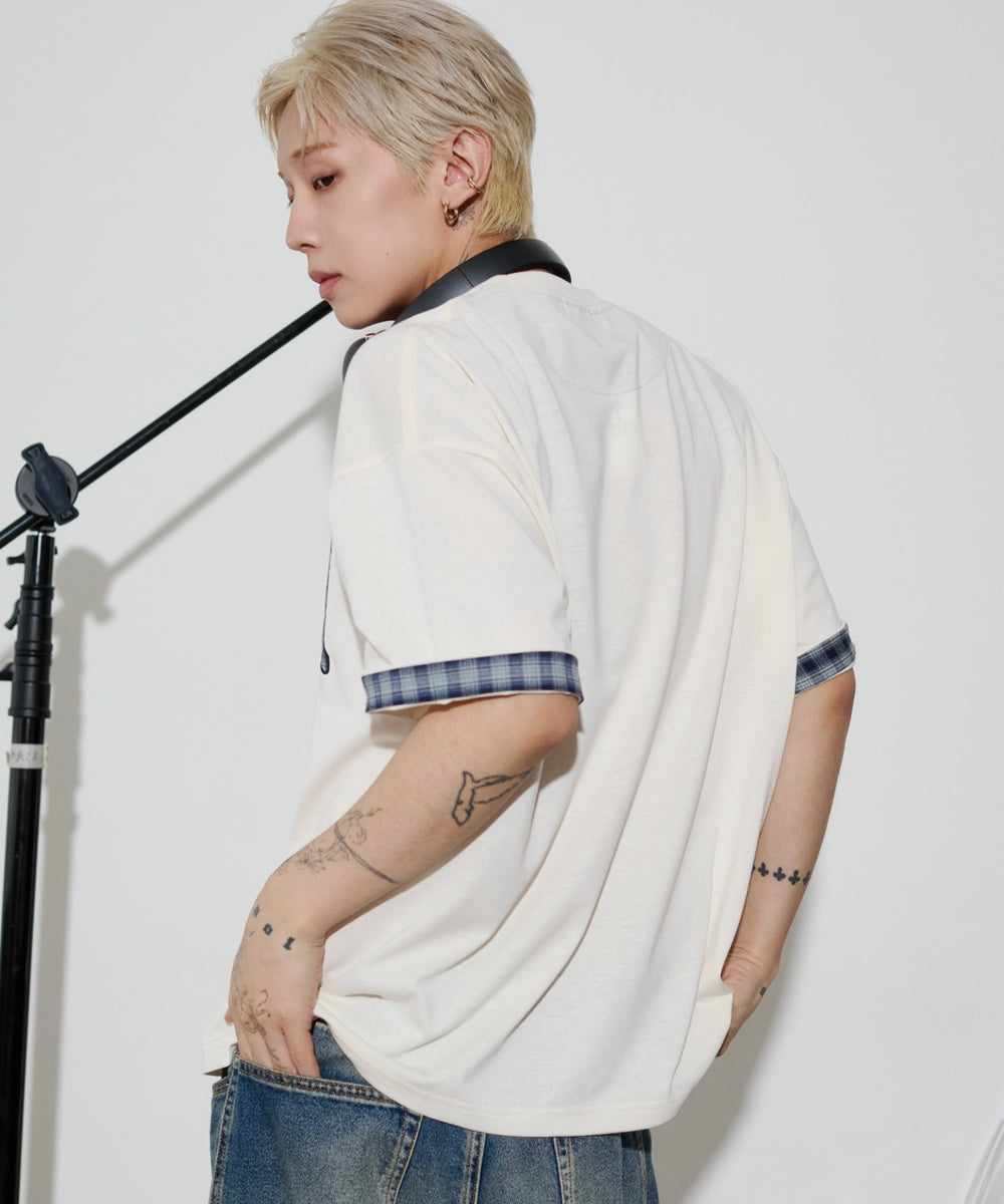 ホワイト モデル：175cm L着用