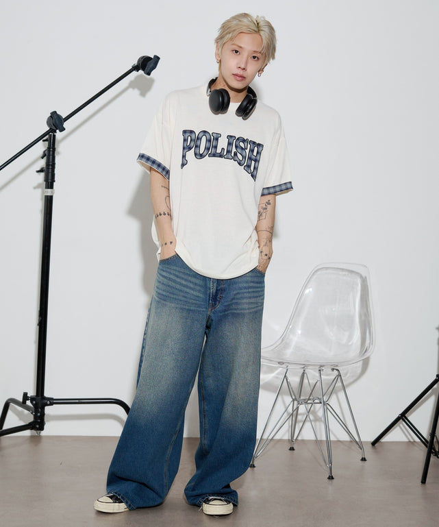 ホワイト モデル：175cm L着用