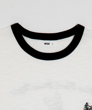 ワンポイント刺繍リンガーT（SS）