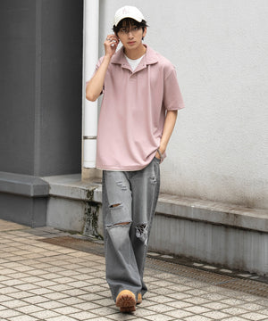 ピンク モデル：180cm L着用