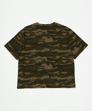 カモフラレイヤードスキッパーT