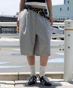杢グレー　モデル：166cm F着用