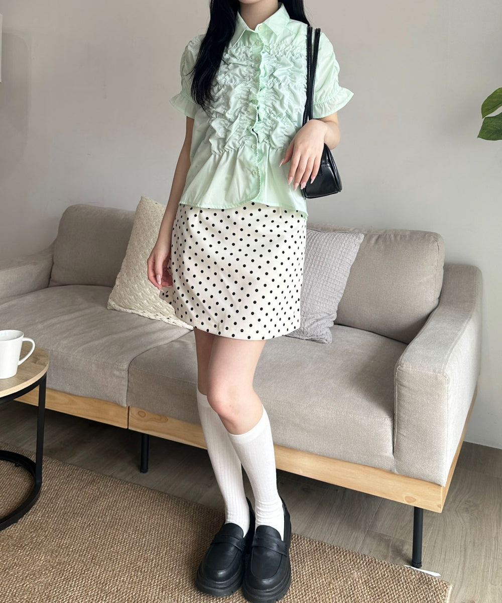 グリーンソノタ　モデル：155cm F着用