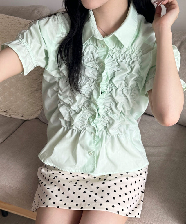 グリーンソノタ　モデル：155cm F着用