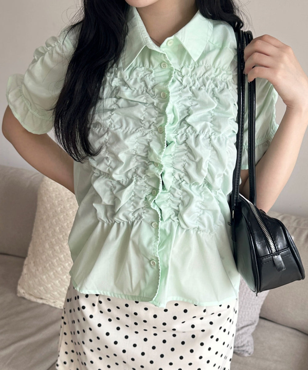 グリーンソノタ　モデル：155cm F着用
