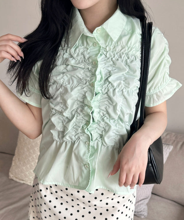 グリーンソノタ　モデル：155cm F着用