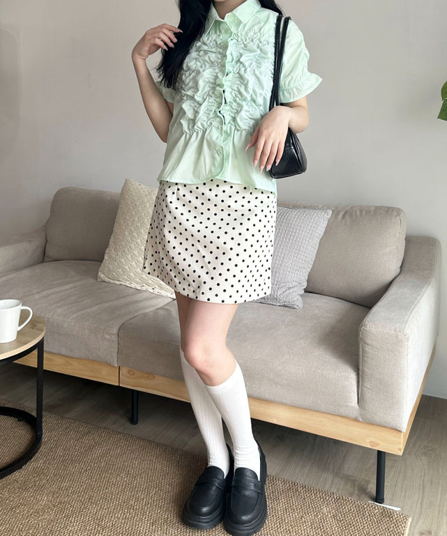 グリーンソノタ　モデル：155cm F着用