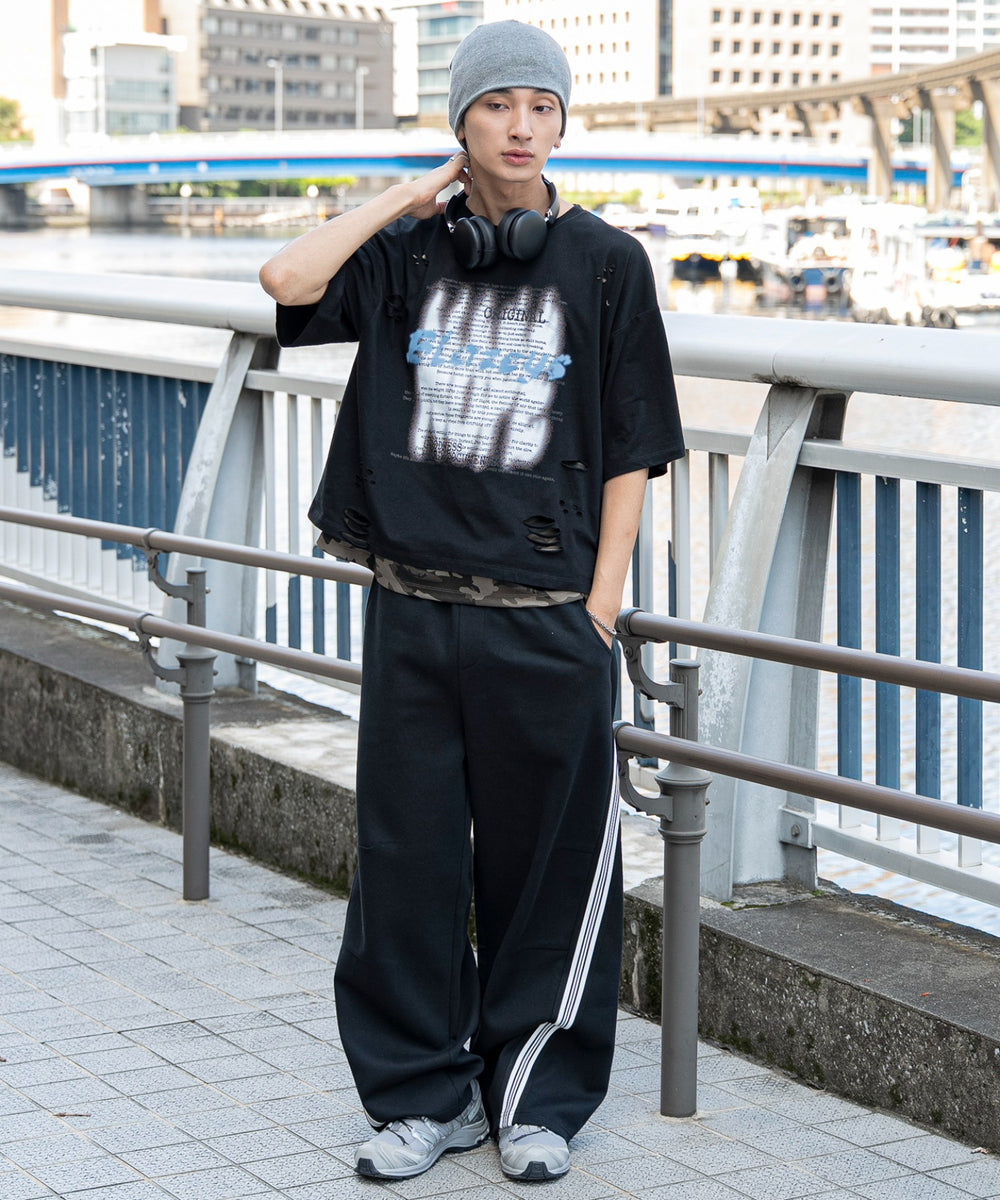 ブラック モデル：180cm L着用