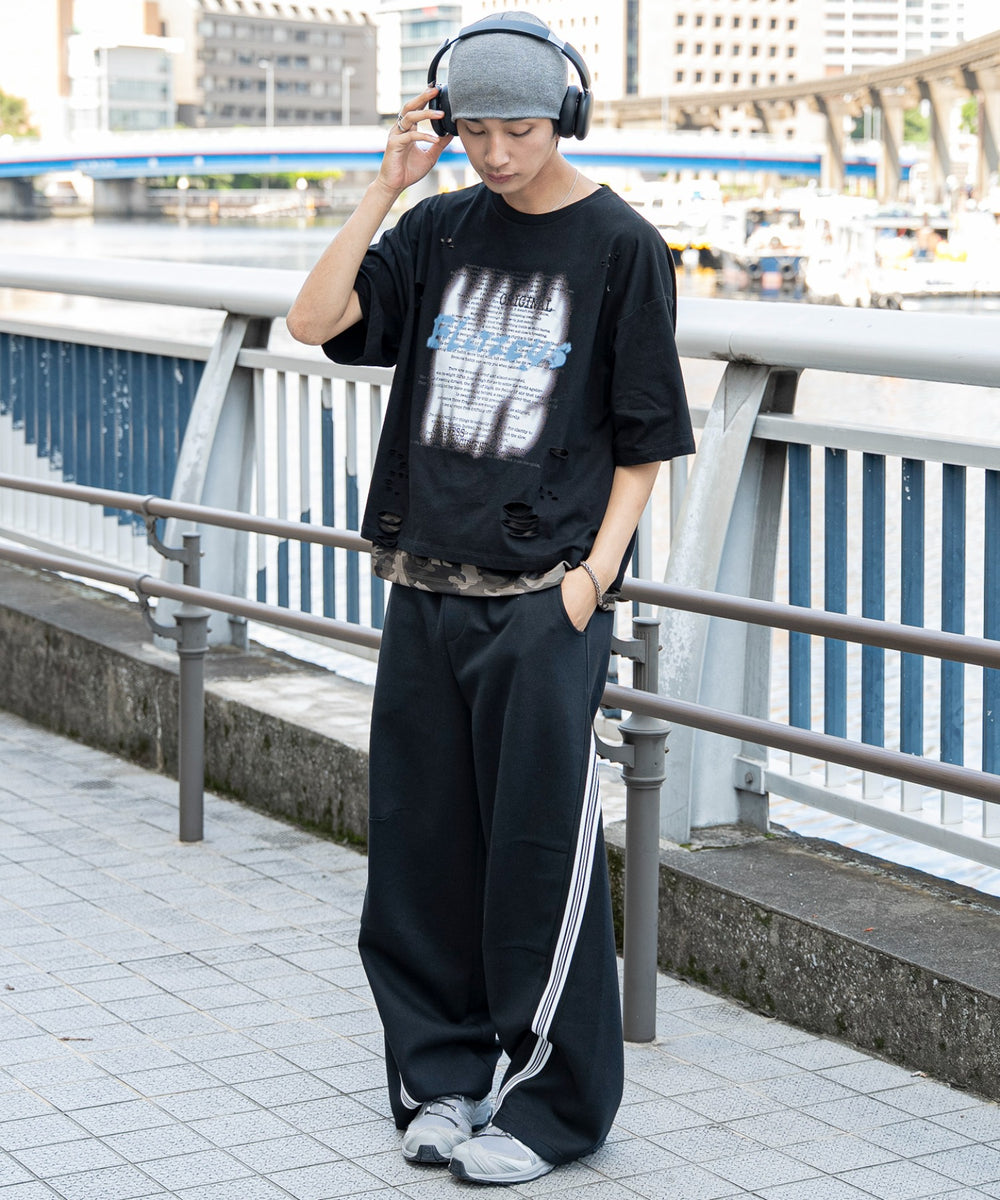 ブラック モデル：180cm L着用