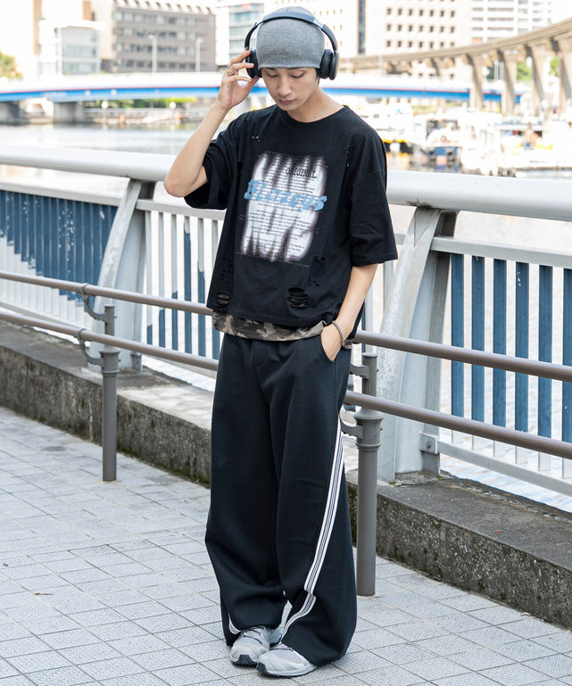 ブラック モデル：180cm L着用