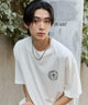 ホワイト　モデル：175cm L着用　